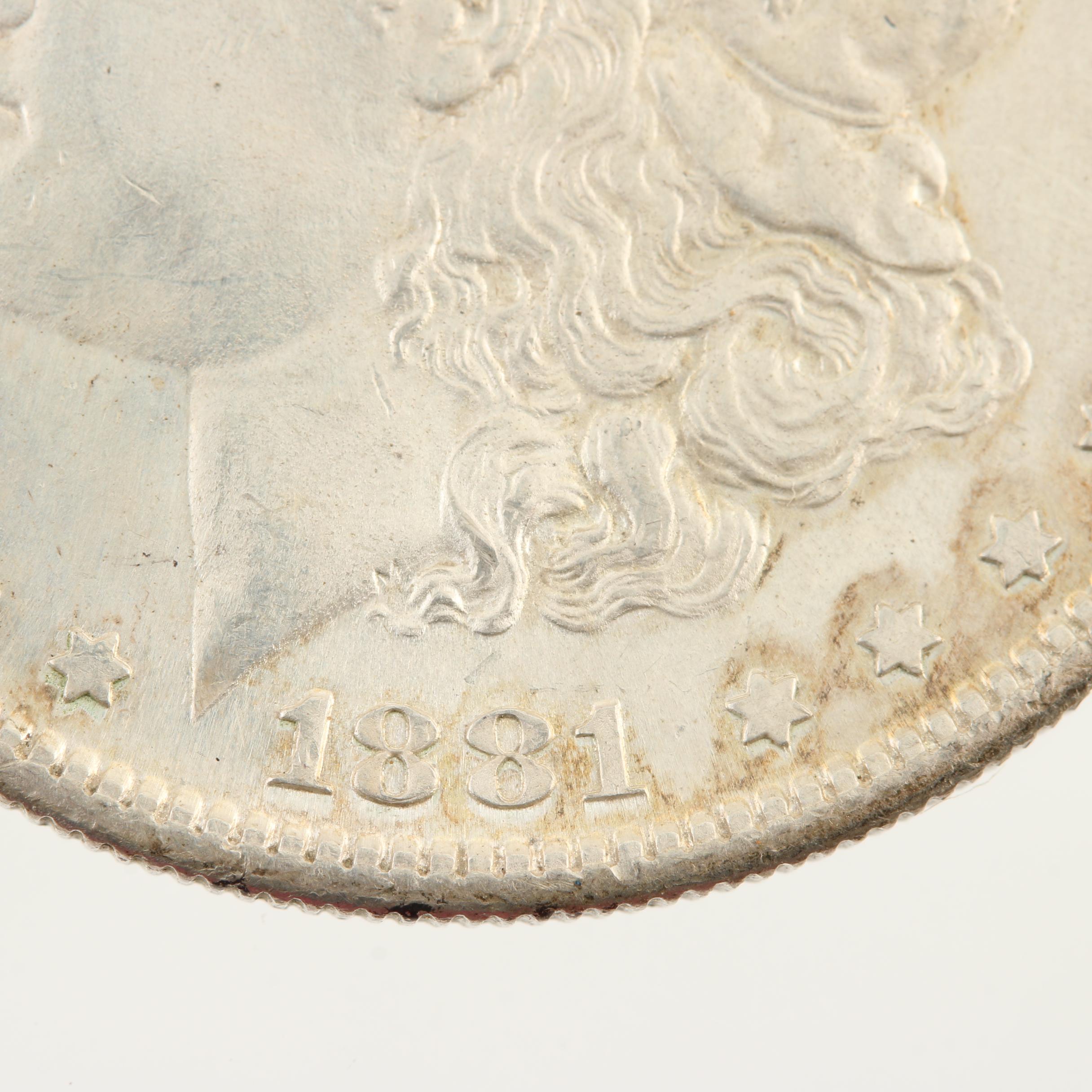 1881-S Morgan Silver Dollar