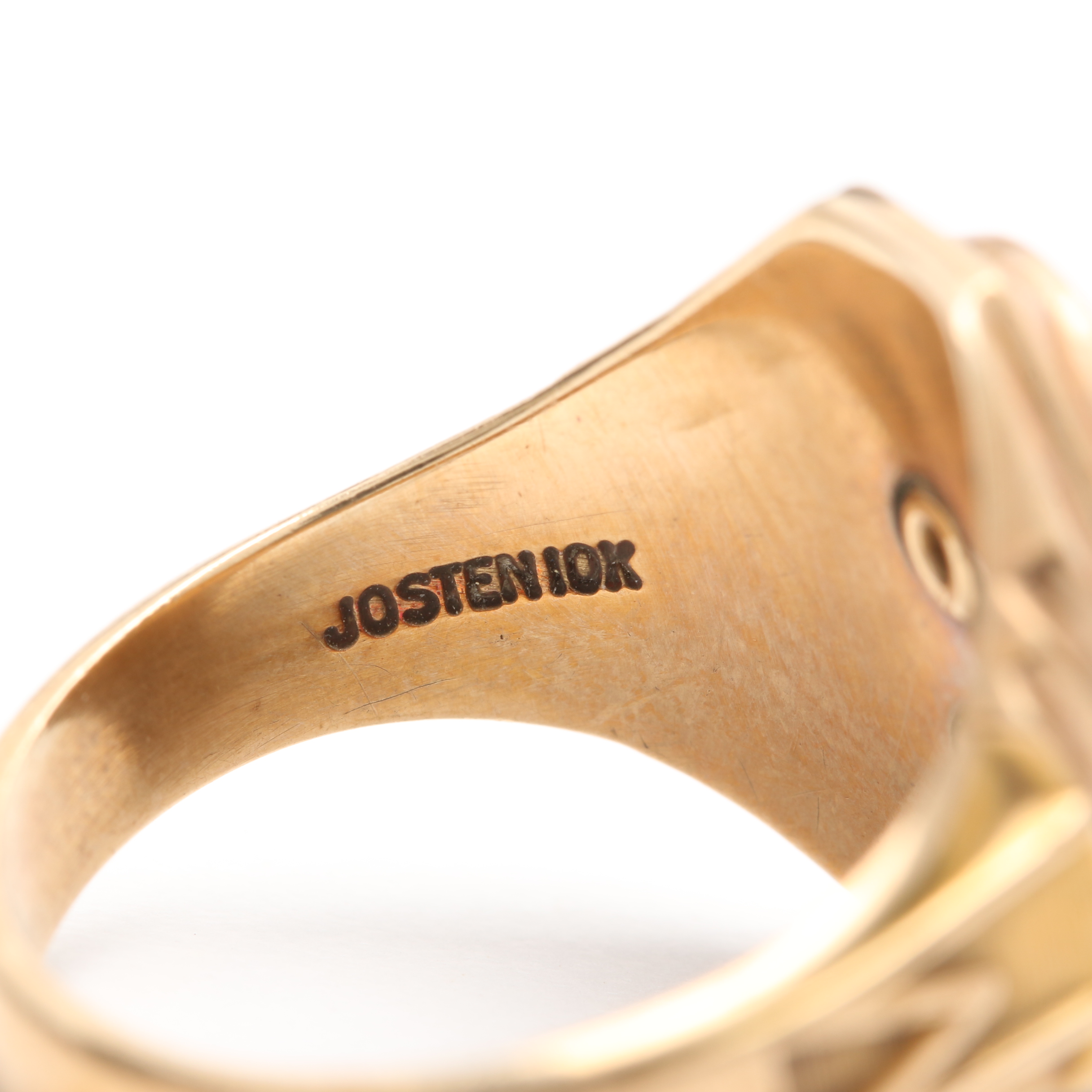 10K Yellow Gold Black Onyx Class Ring