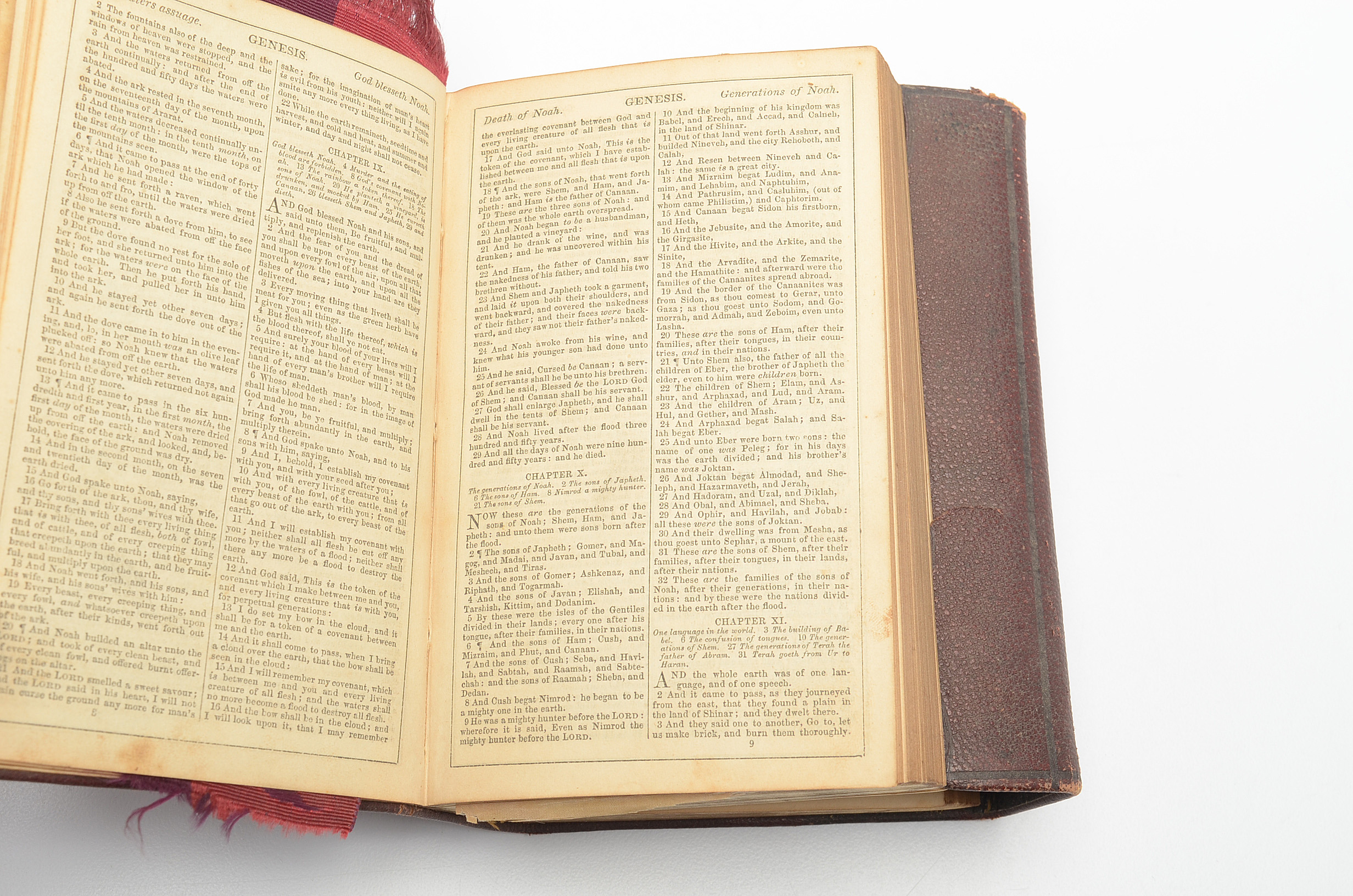 Civil War Era Pocket-Sized Bible With Inscription