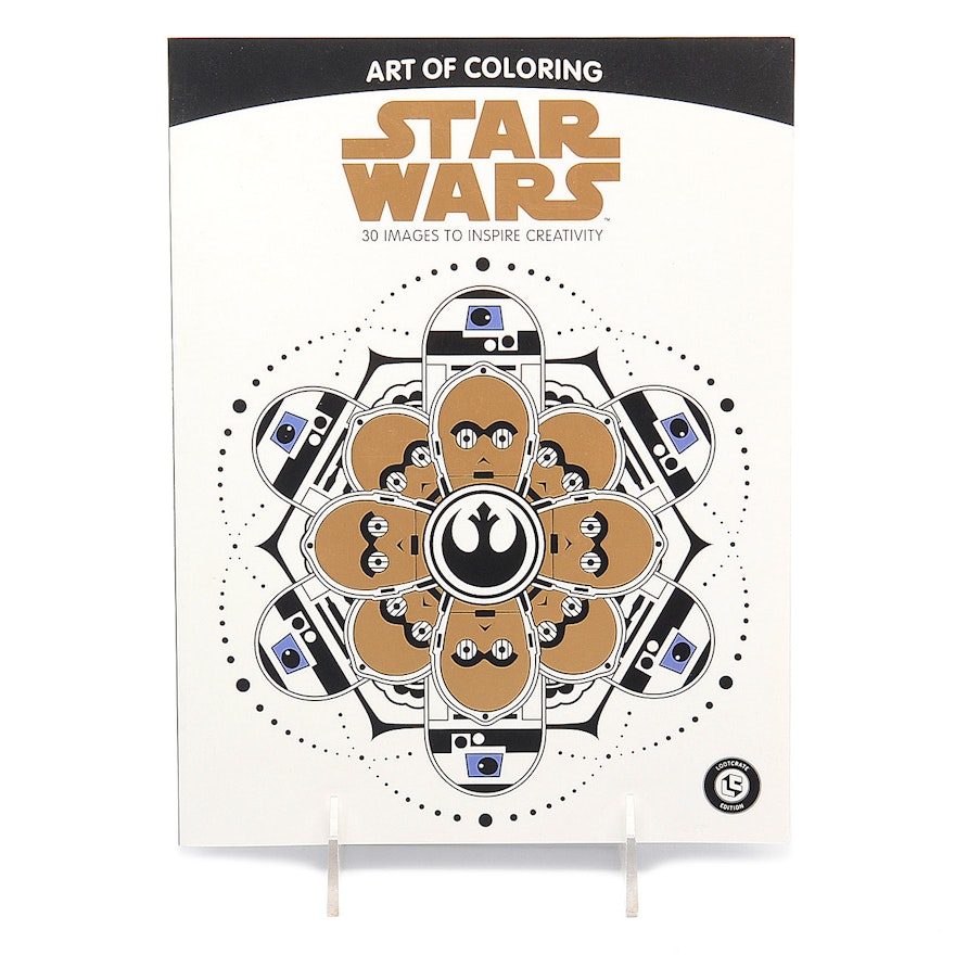 "Star Wars: Art Of Coloring" Book By Disney