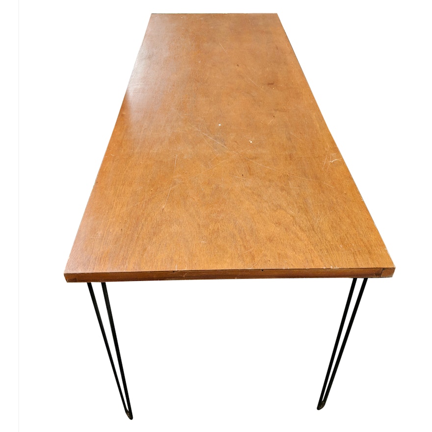 Mid-Century Modern Style Handcrafted Table