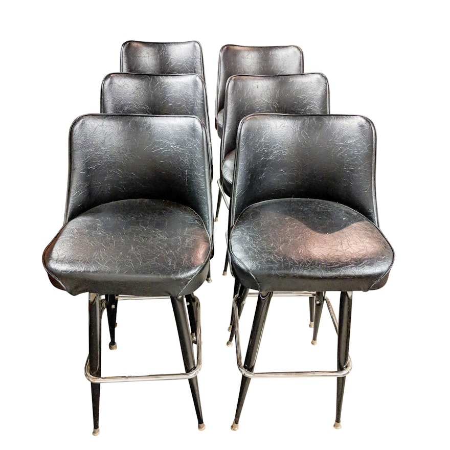 Mid-Century Modern Style Bar Chairs