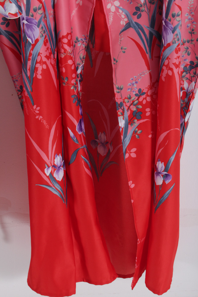Vintage Chinese Embroidered Robe and Japanese Kimono Style Robe