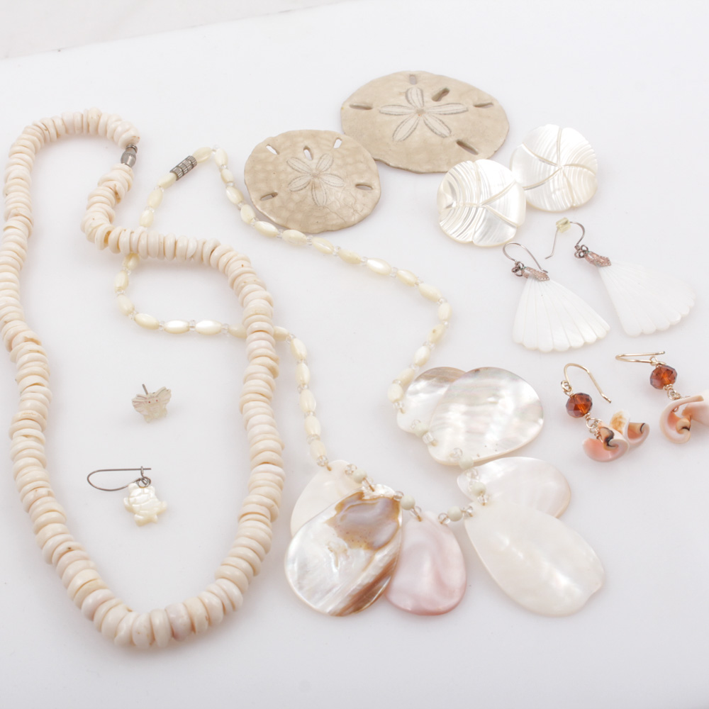 Artisan-Made Shell Jewelry