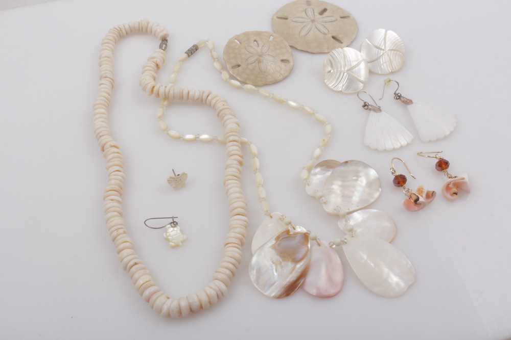 Artisan-Made Shell Jewelry