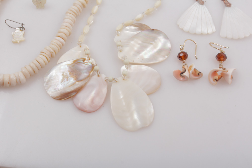 Artisan-Made Shell Jewelry