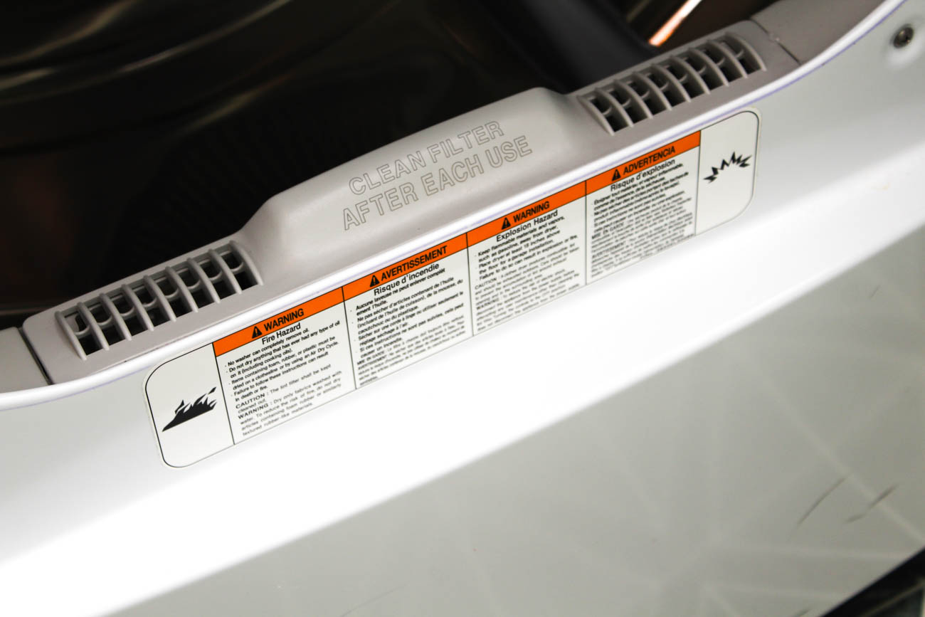 LG Sensor Dry Front Loading Dryer