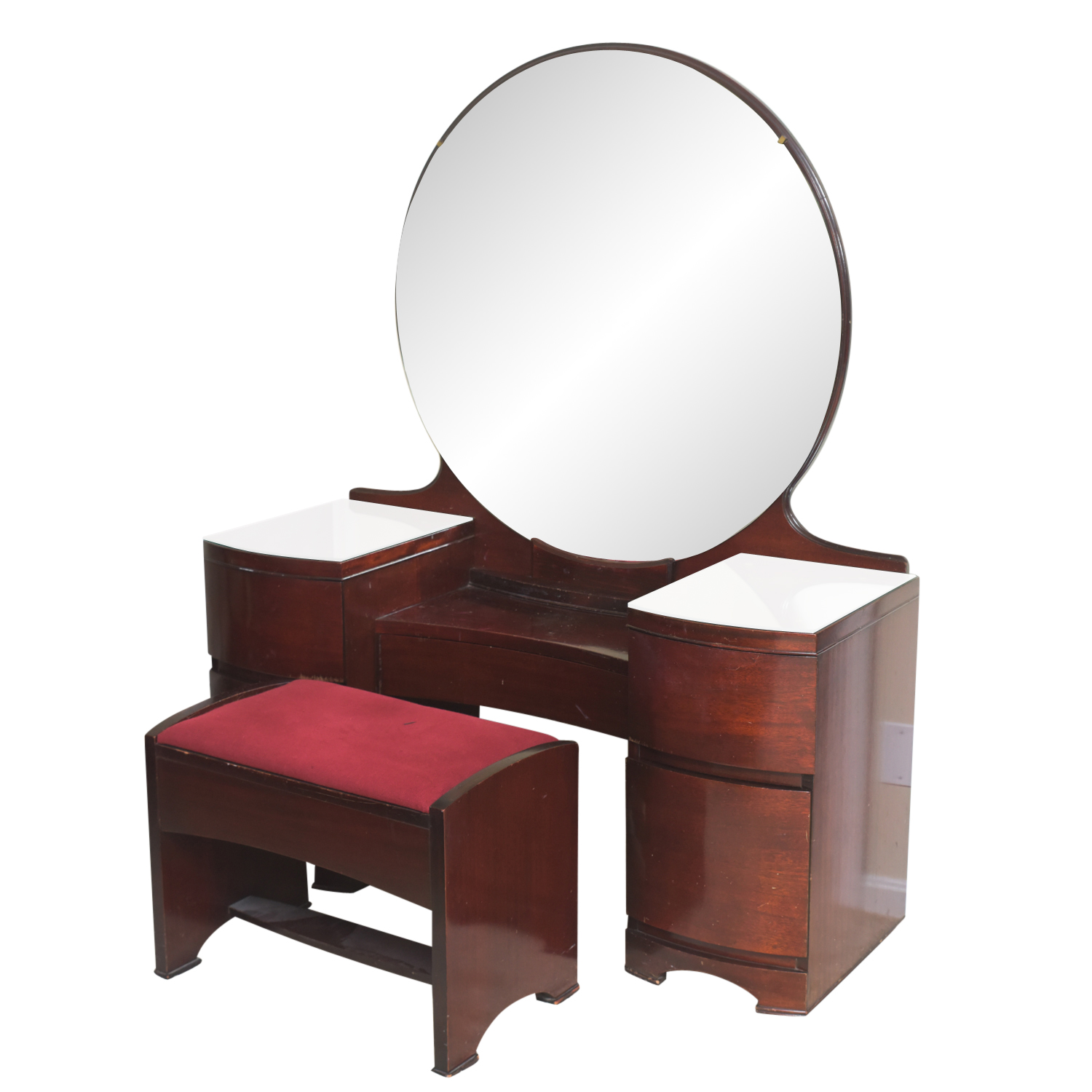 Art Deco Style Vanity Set from Hecht Bros.