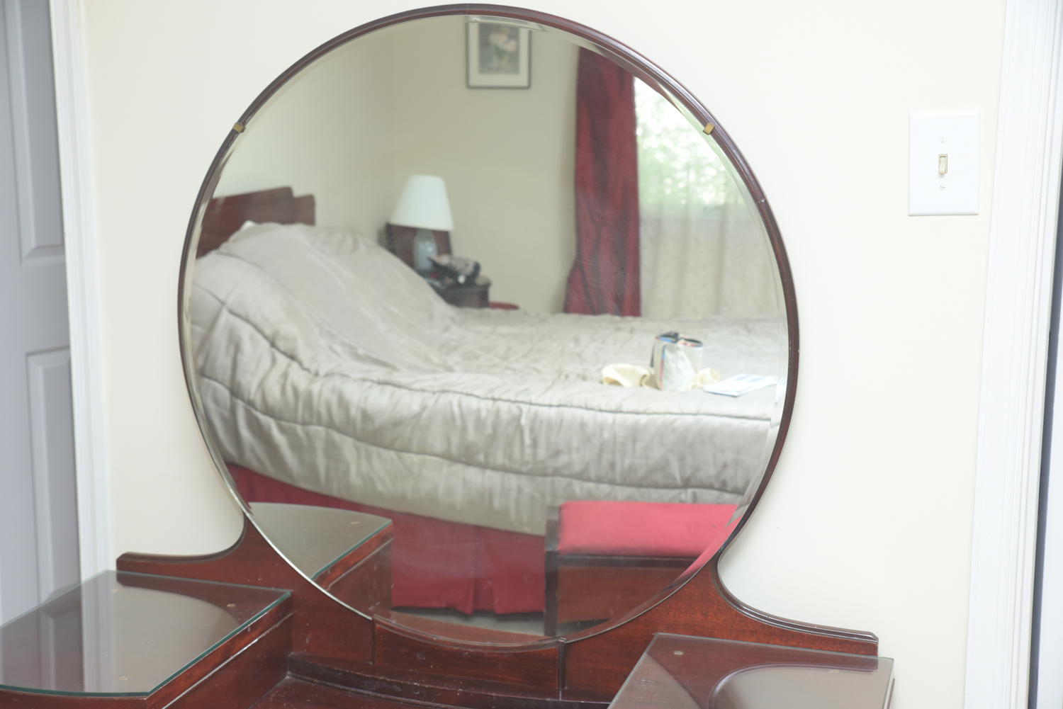 Art Deco Style Vanity Set from Hecht Bros.