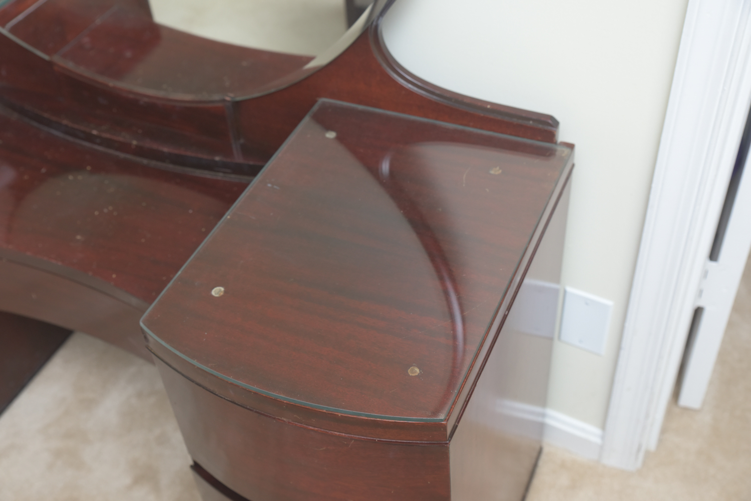 Art Deco Style Vanity Set from Hecht Bros.