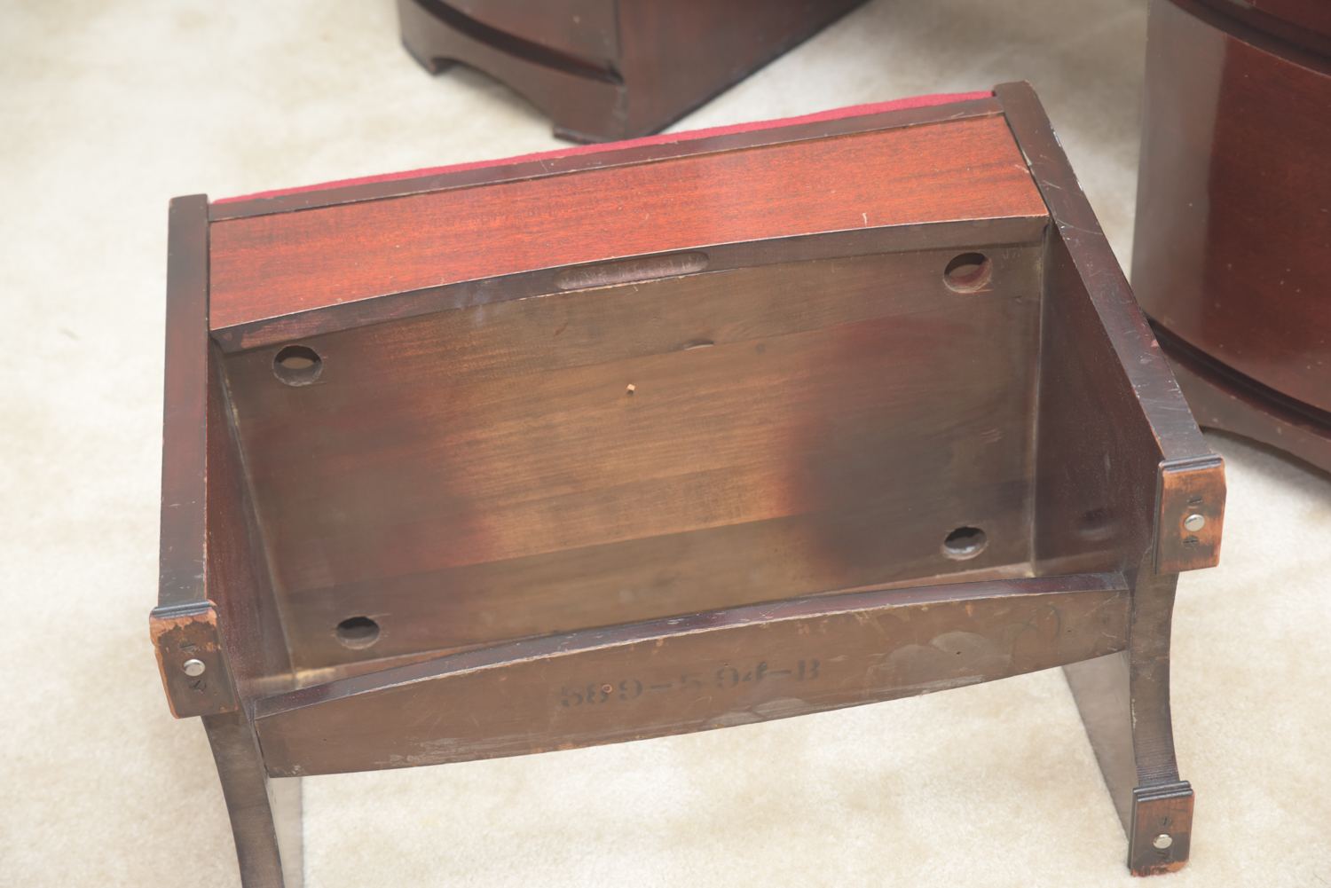 Art Deco Style Vanity Set from Hecht Bros.