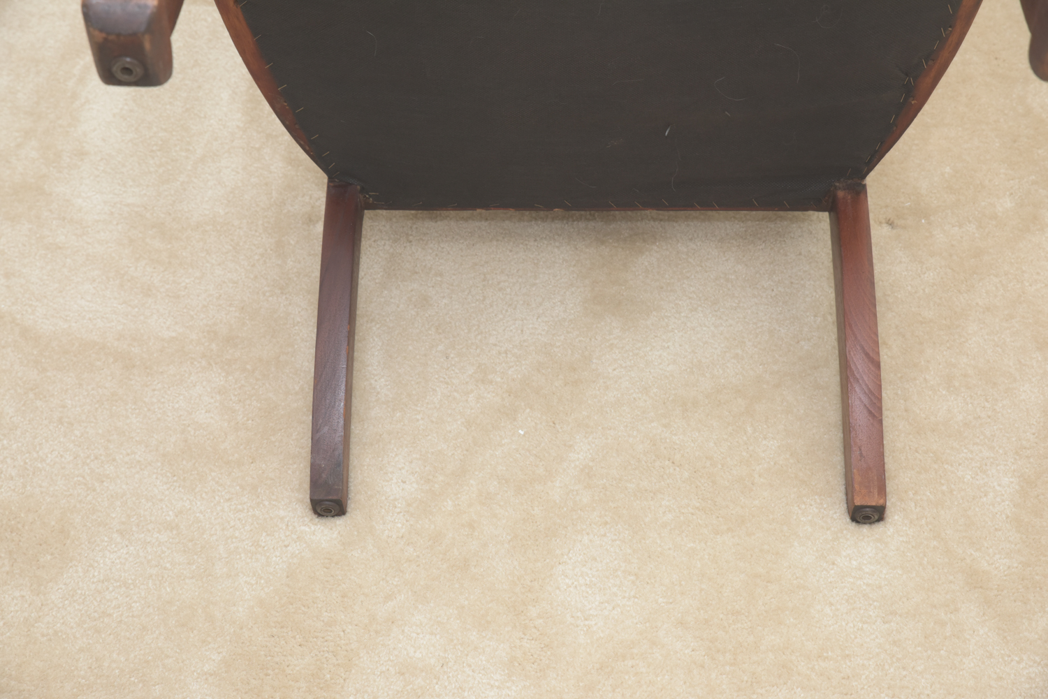 Vintage Matched Veneer Wooden Armchair