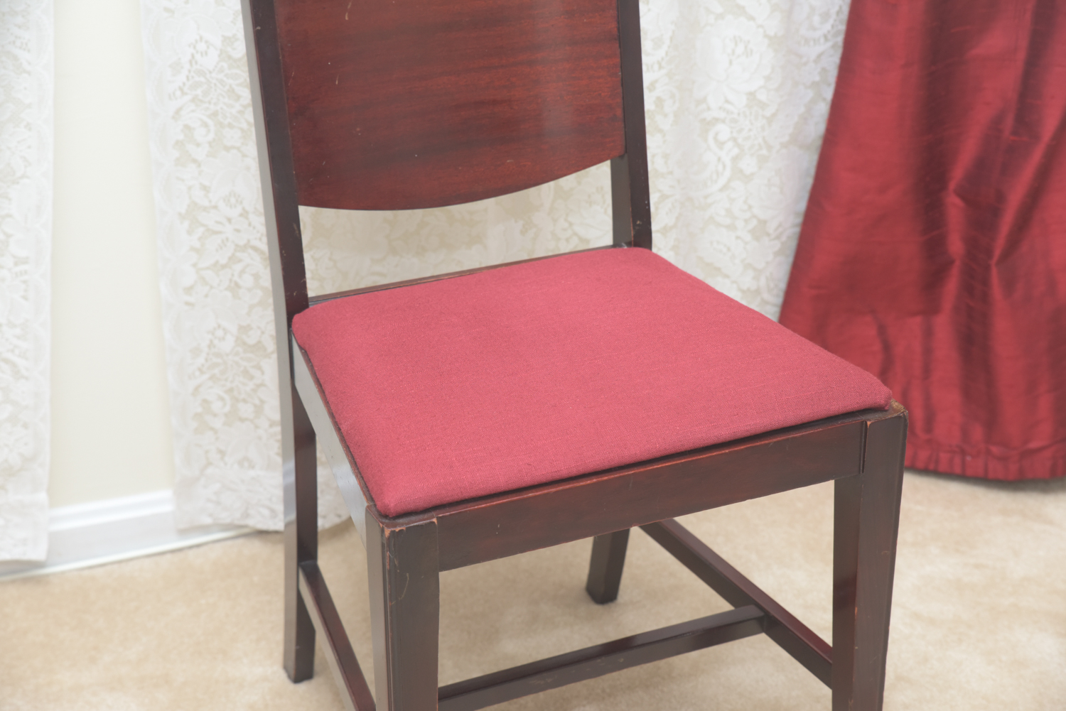 Wooden Side Chair by Hecht Bros.