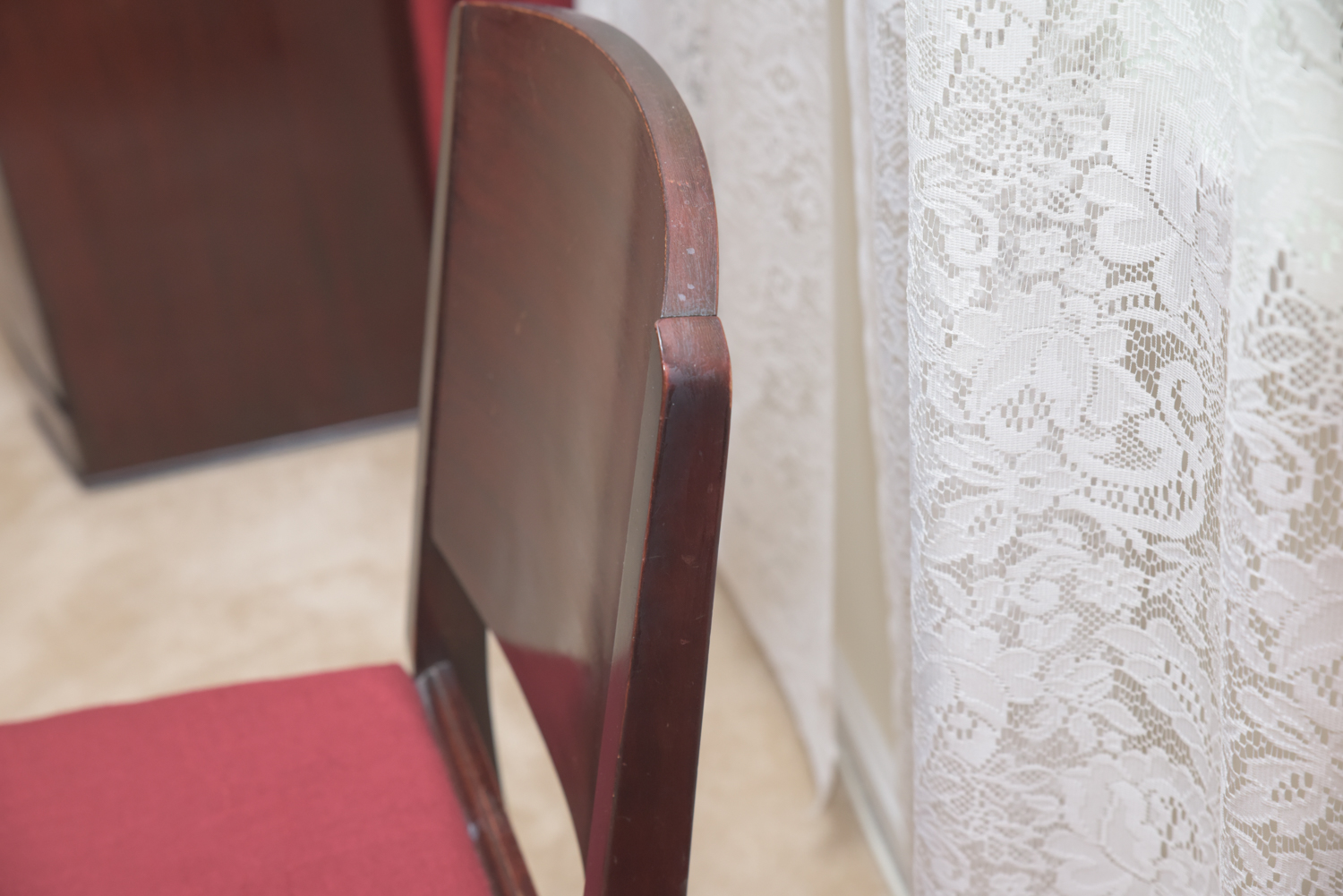 Wooden Side Chair by Hecht Bros.