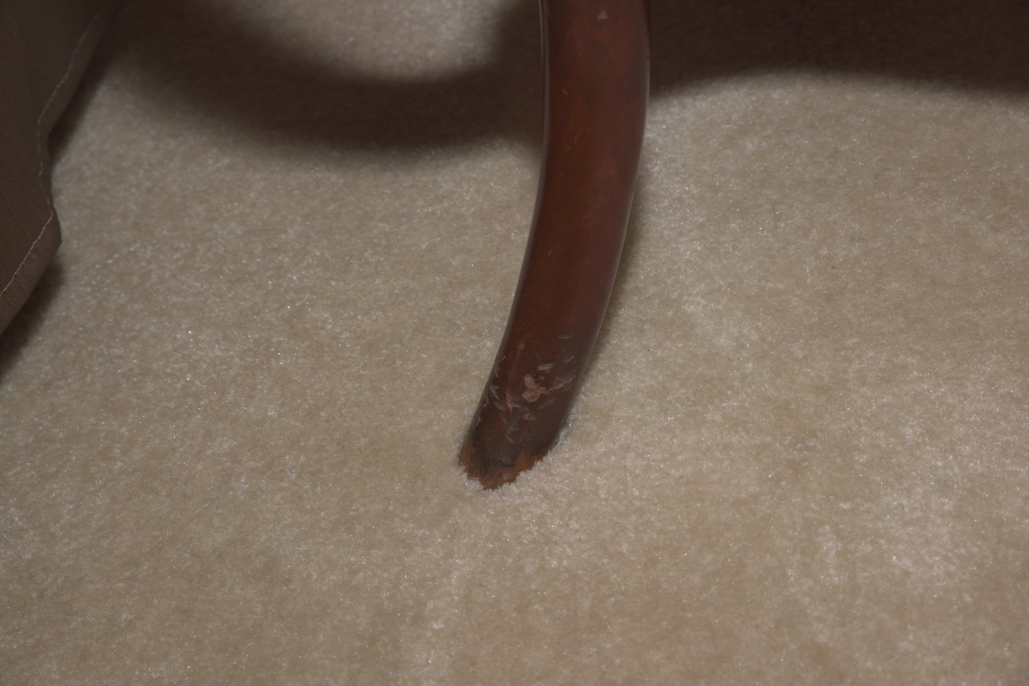 Vintage Leather-Topped Accent Tables