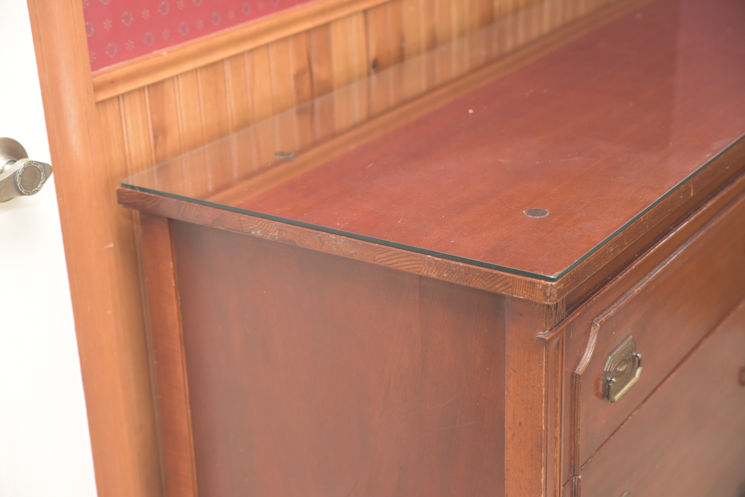 Vintage Chest of Drawers with Mirror by Ebert Furniture Co.