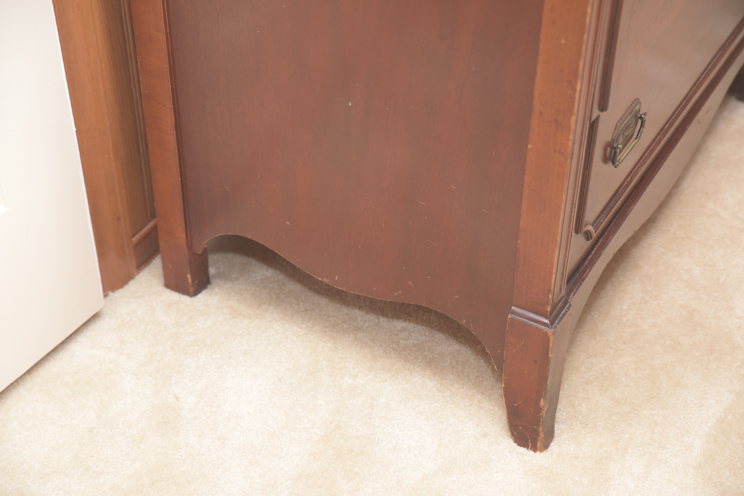 Vintage Chest of Drawers with Mirror by Ebert Furniture Co.