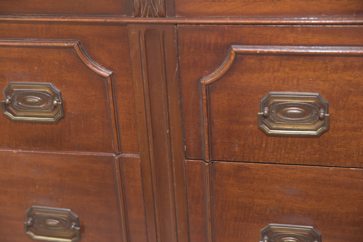 Vintage Chest of Drawers with Mirror by Ebert Furniture Co.