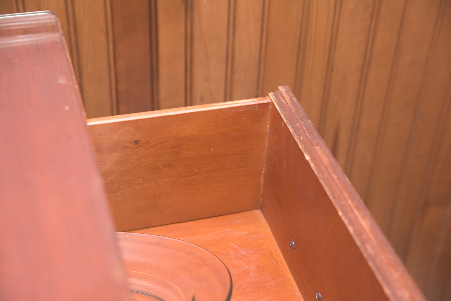 Vintage Chest of Drawers with Mirror by Ebert Furniture Co.