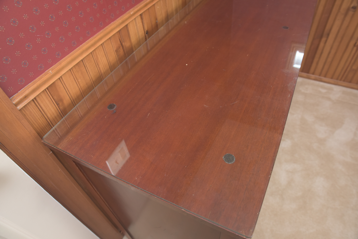 Vintage Chest of Drawers with Mirror by Ebert Furniture Co.