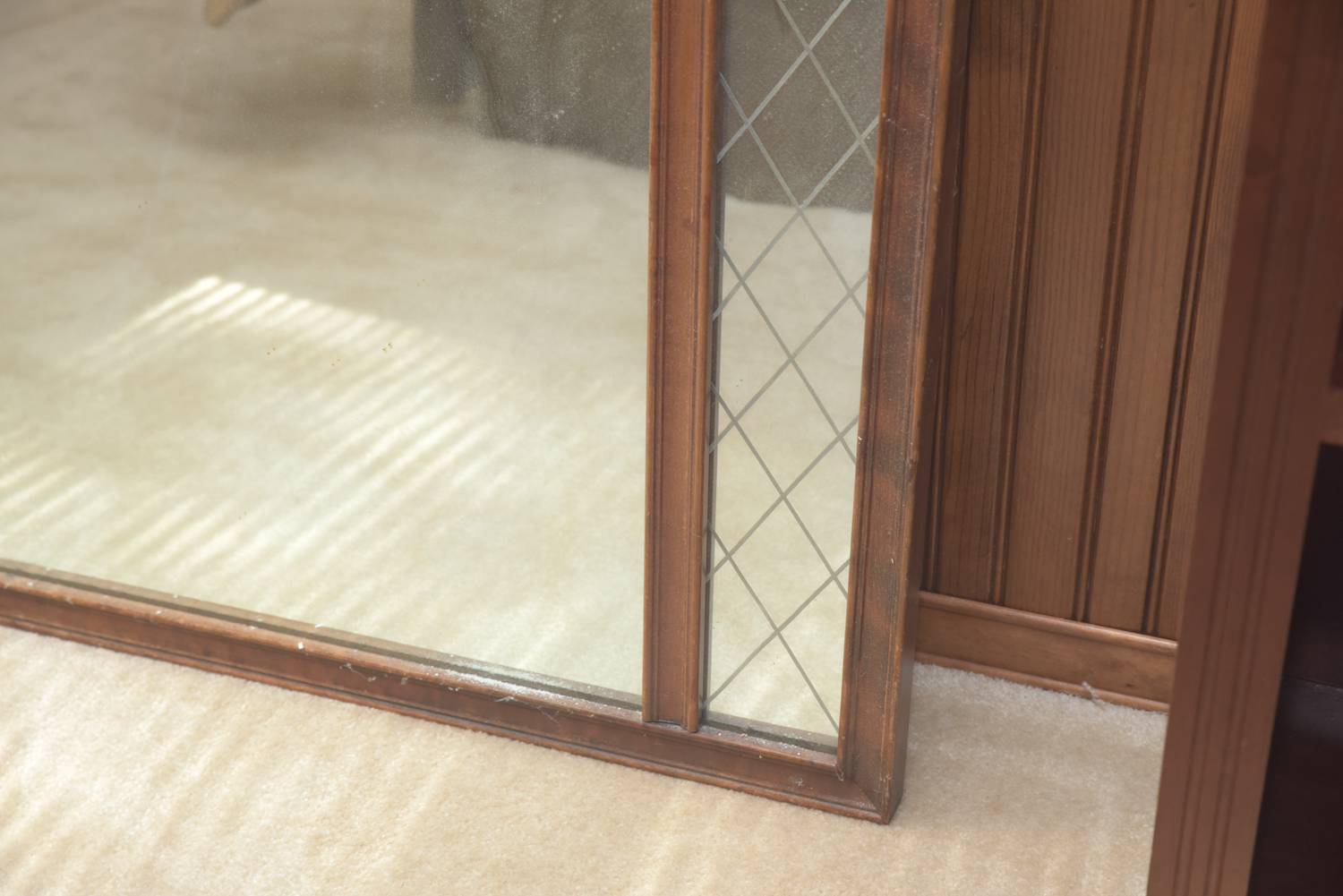 Vintage Chest of Drawers with Mirror by Ebert Furniture Co.