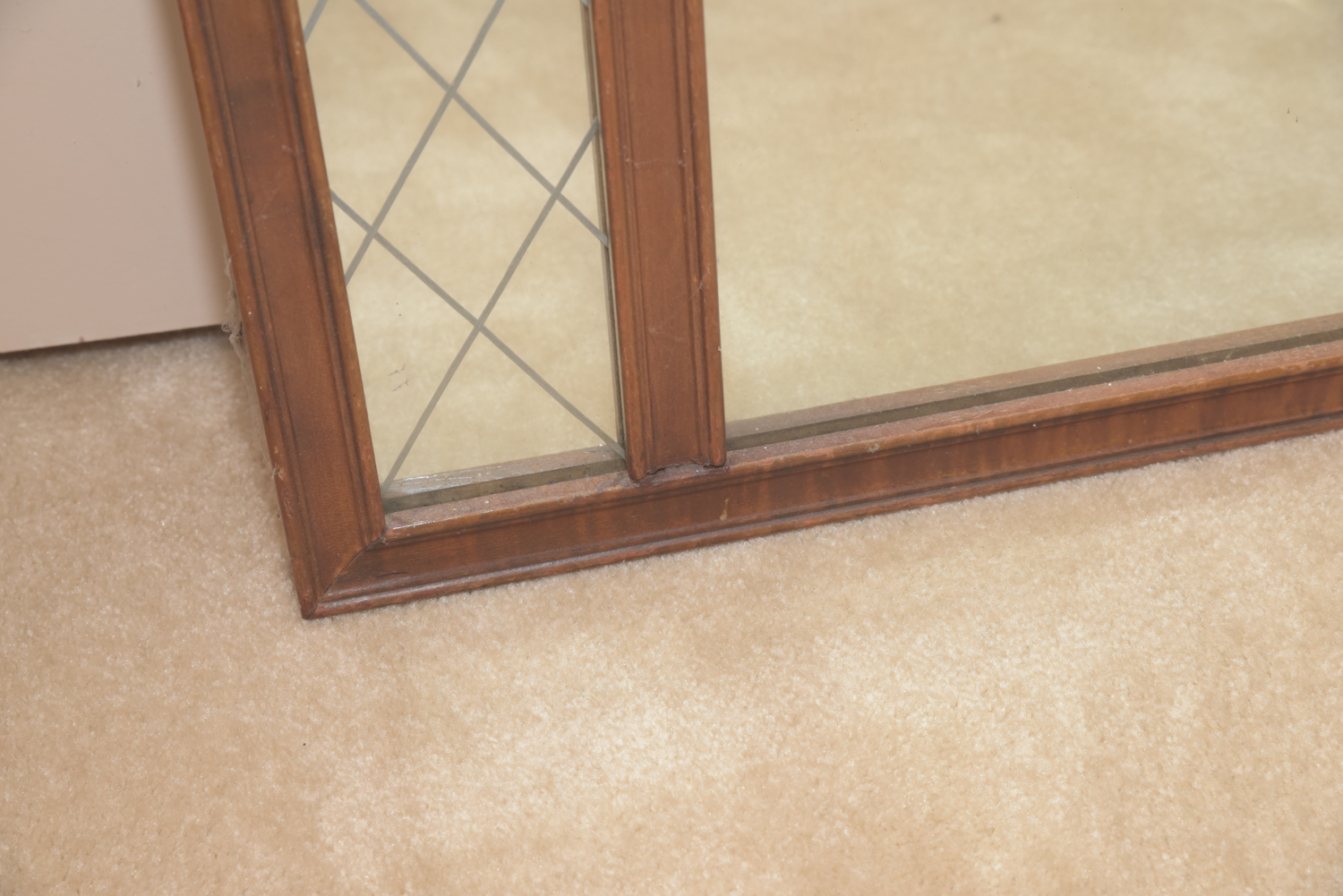 Vintage Chest of Drawers with Mirror by Ebert Furniture Co.