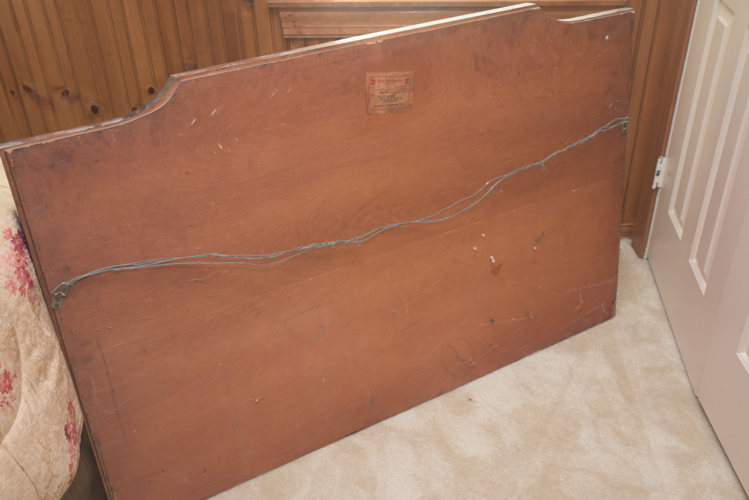 Vintage Chest of Drawers with Mirror by Ebert Furniture Co.