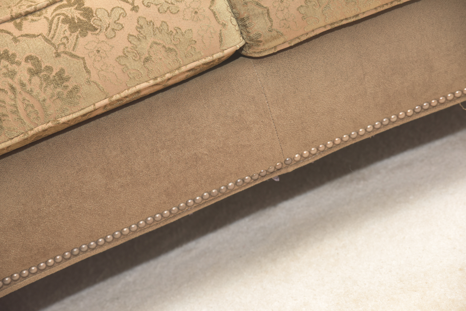 Fairfield Sofa with Floral Patterned Cushions