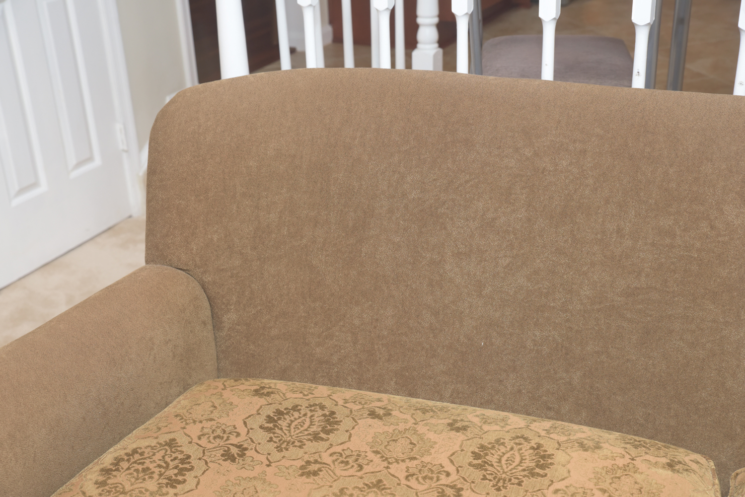 Fairfield Sofa with Floral Patterned Cushions