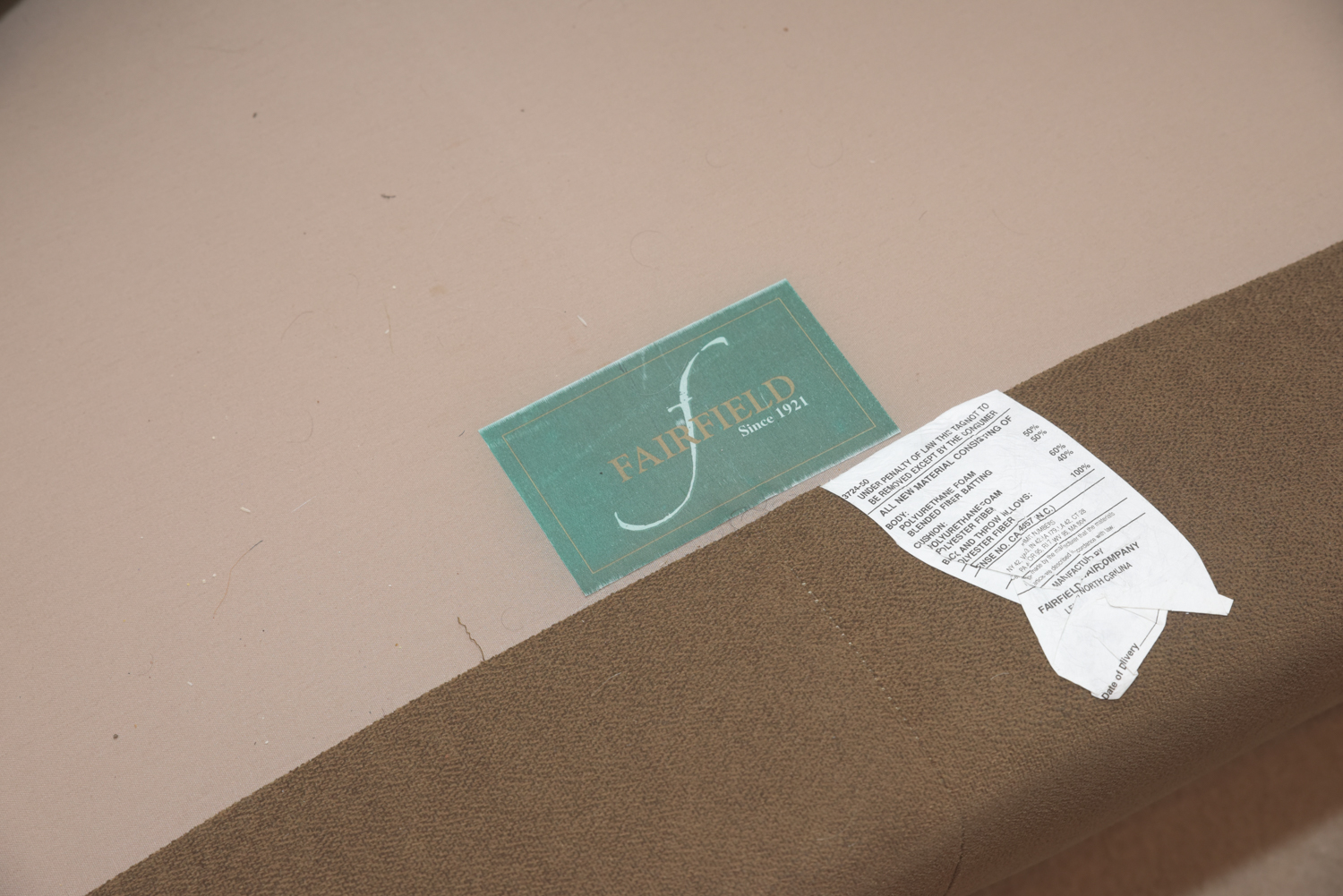 Fairfield Sofa with Floral Patterned Cushions