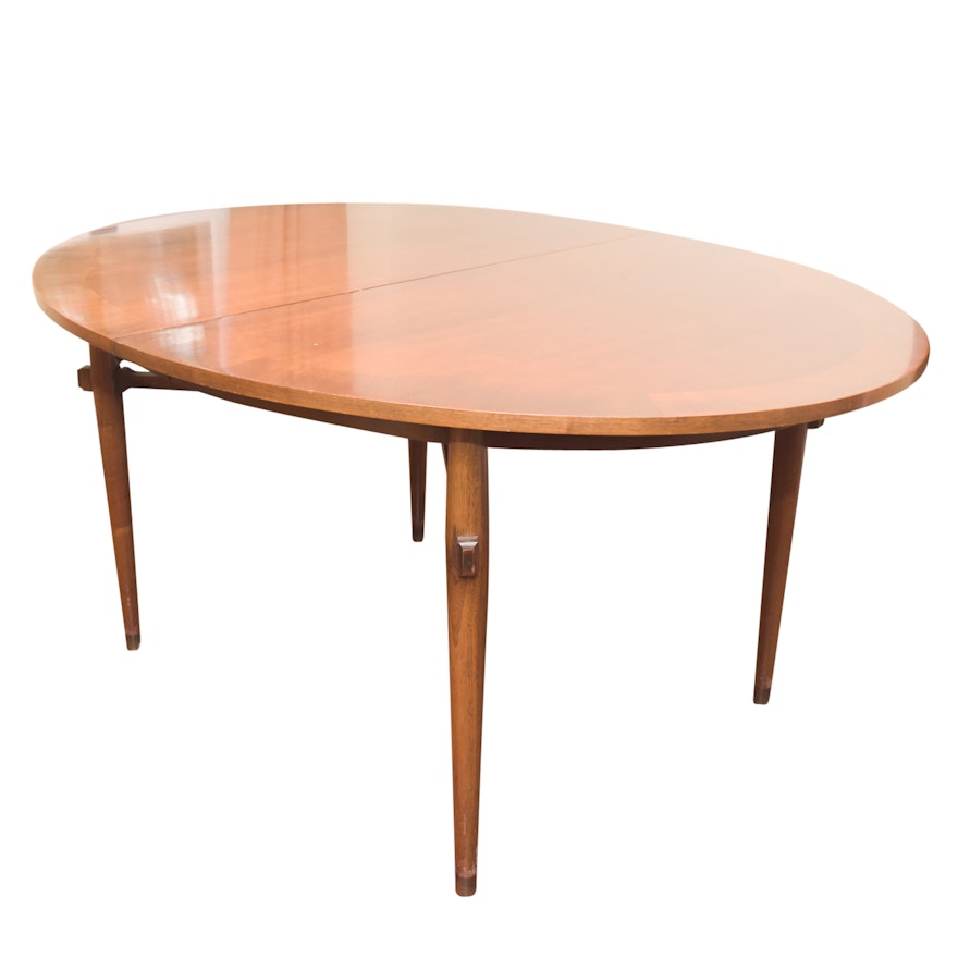 Mid Century Modern Oval Dining Table