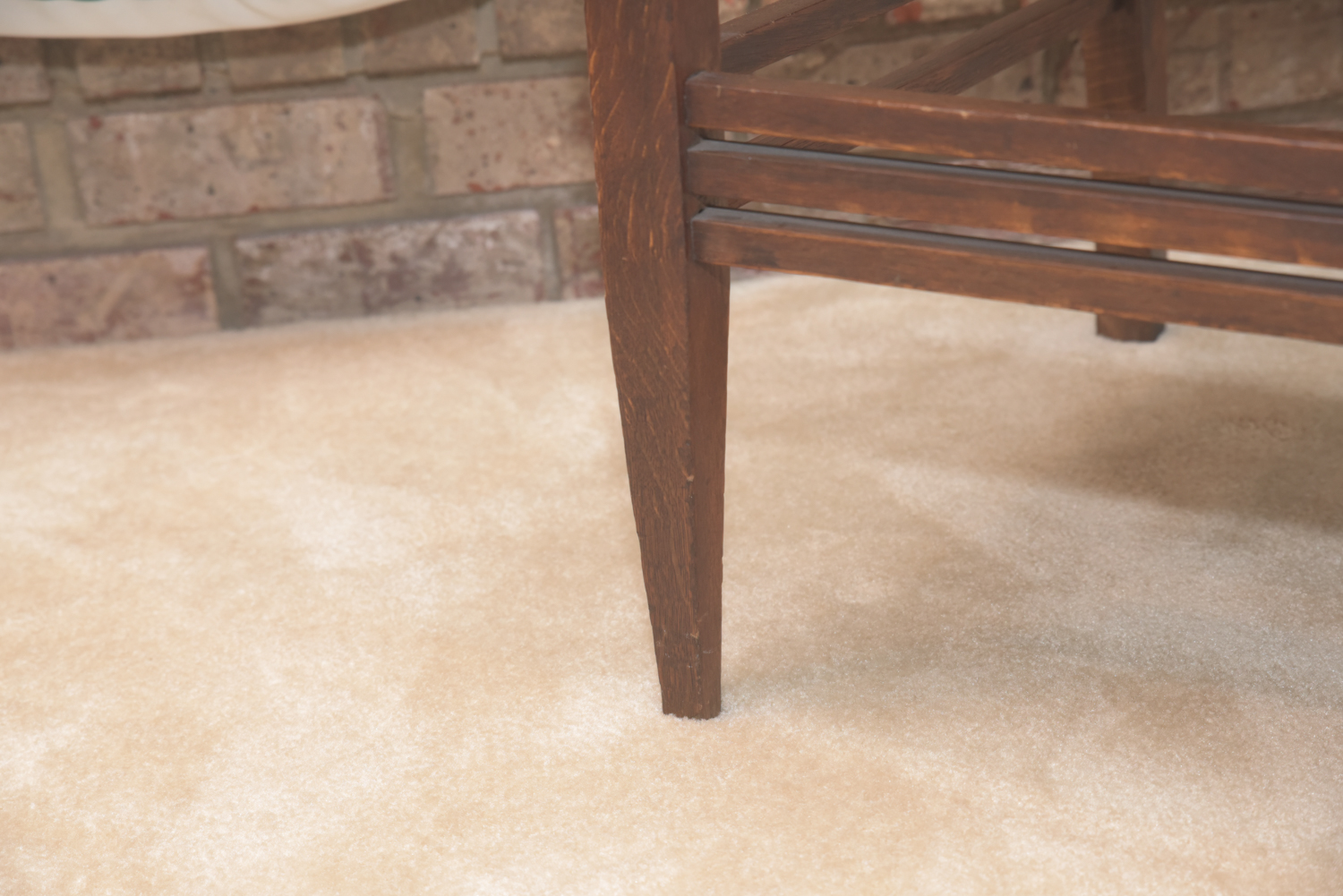 Vintage Oak Spanish Renaissance Style Armchair