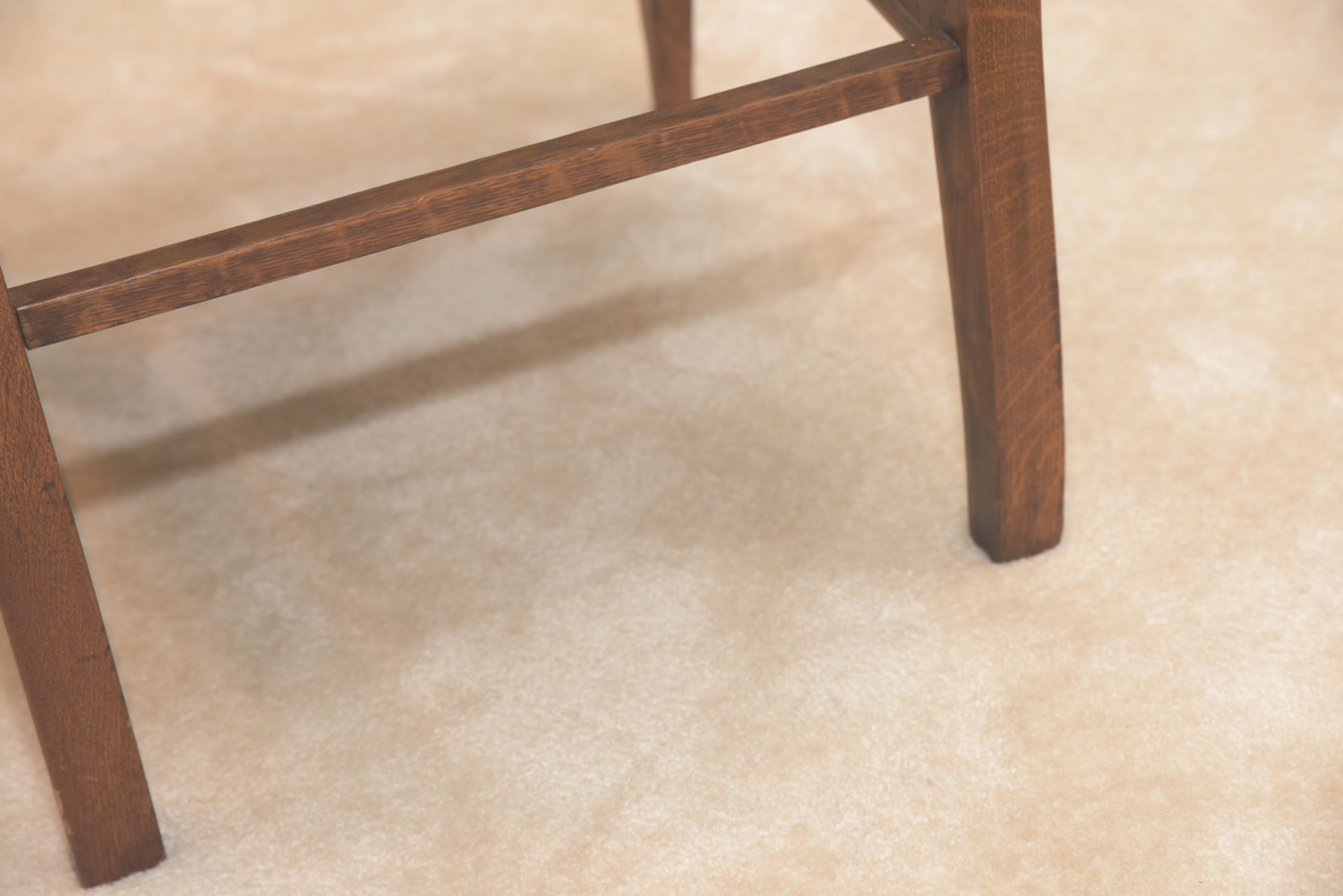 Vintage Oak Spanish Renaissance Style Armchair