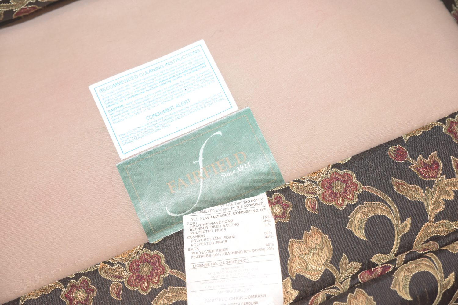 Fairfield Floral Patterned Recliner