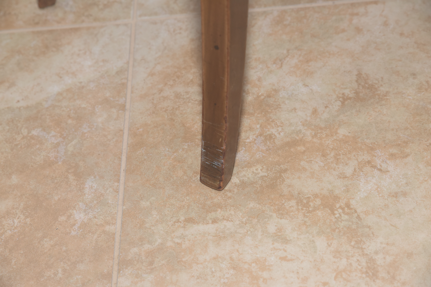 Vintage Wooden Dining Chairs with Upholstered Seats