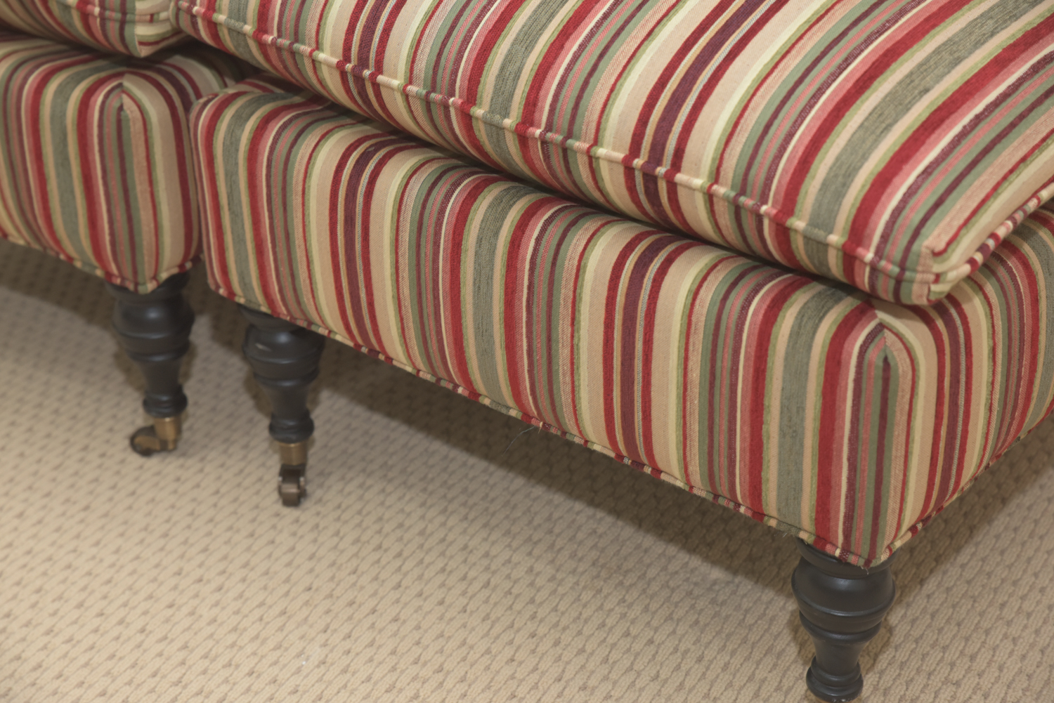 Upholstered Slipper Chairs for Storehouse by Mitchell Gold