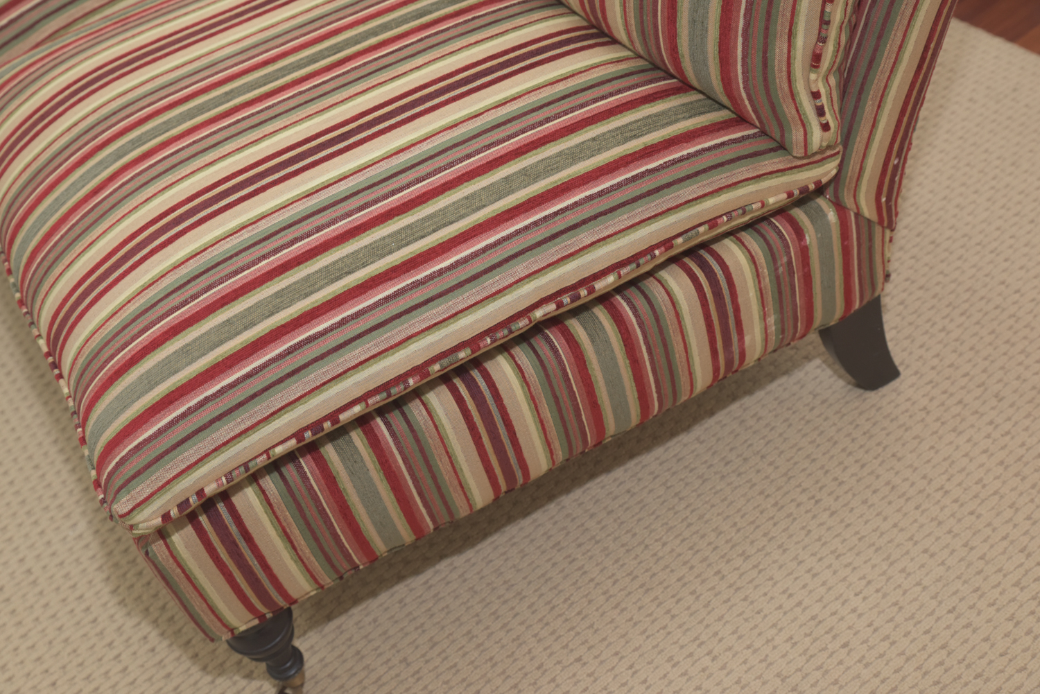 Upholstered Slipper Chairs for Storehouse by Mitchell Gold