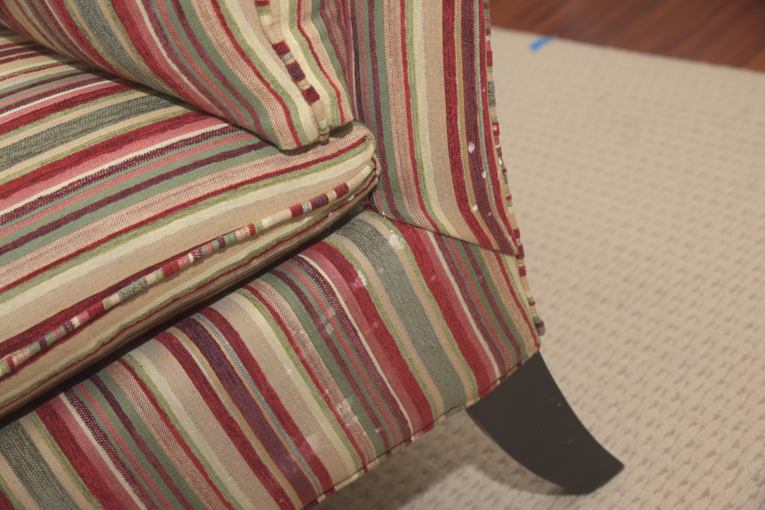 Upholstered Slipper Chairs for Storehouse by Mitchell Gold