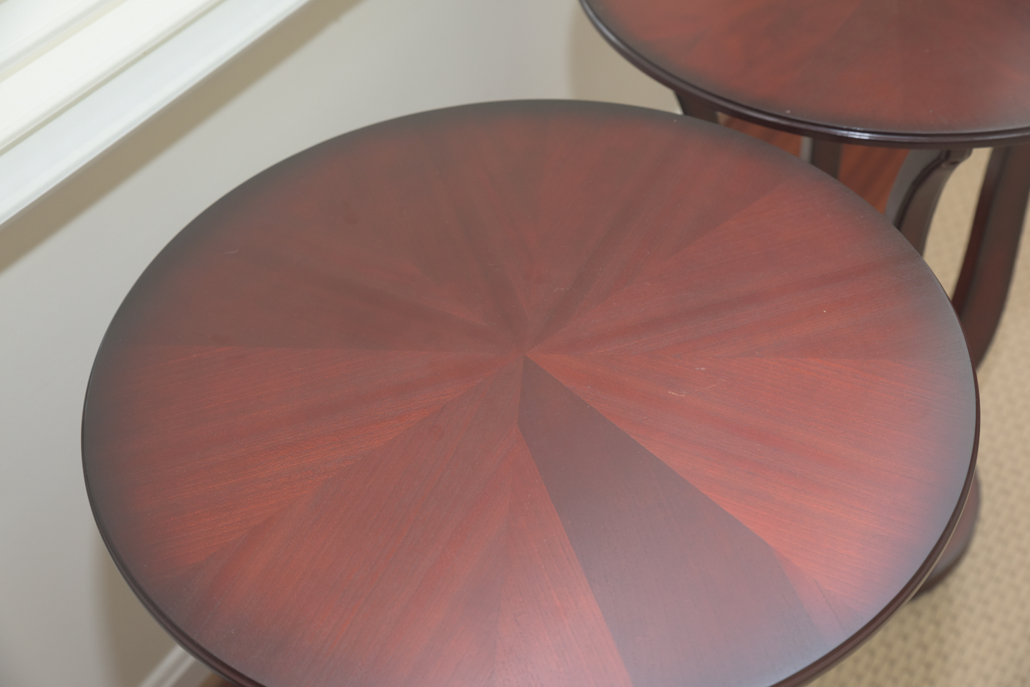 Bombay Company Contemporary Pedestal Side Tables