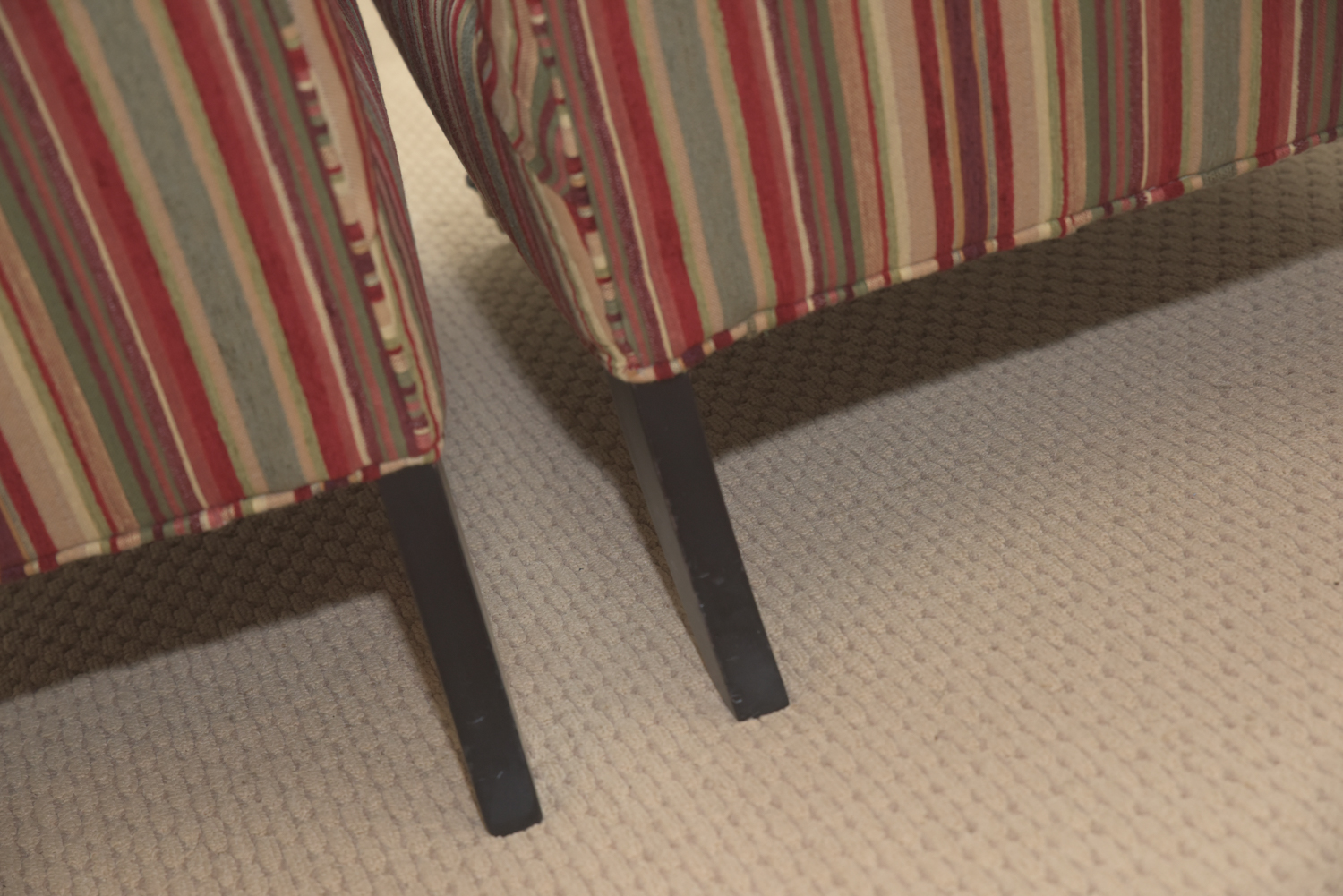 Upholstered Slipper Chairs for Storehouse by Mitchell Gold