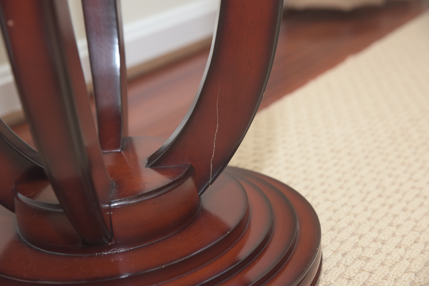 Bombay Company Contemporary Pedestal Side Tables