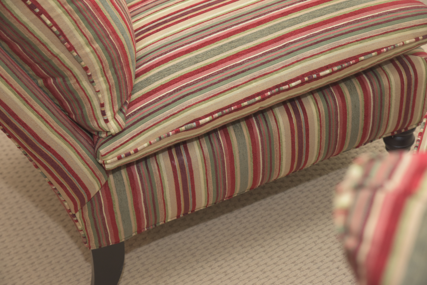 Upholstered Slipper Chairs for Storehouse by Mitchell Gold