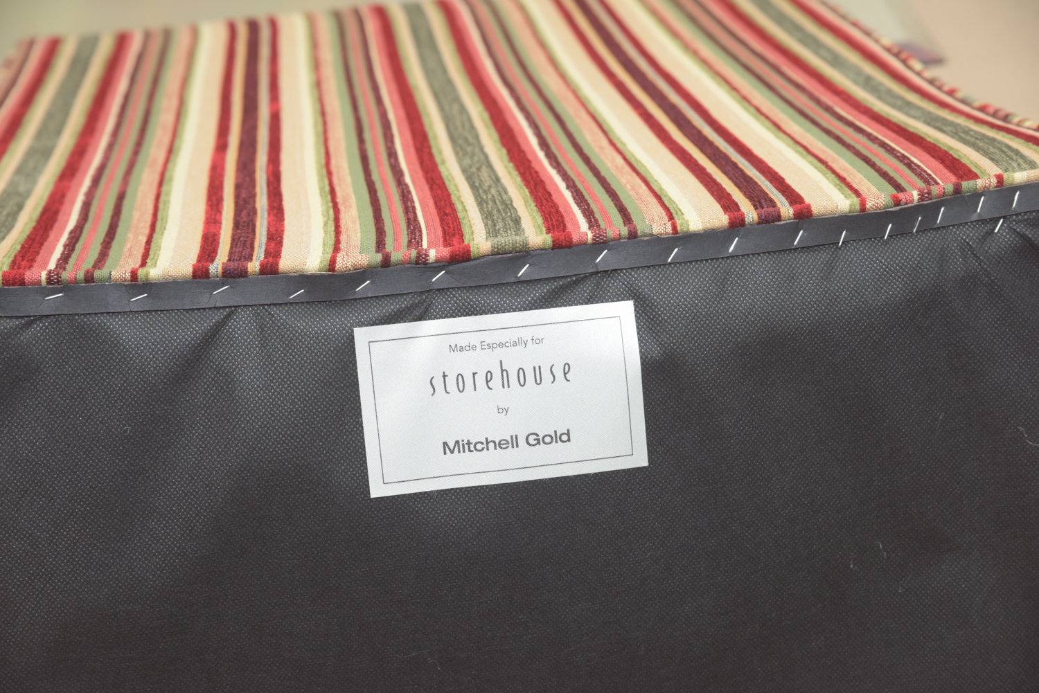 Upholstered Slipper Chairs for Storehouse by Mitchell Gold