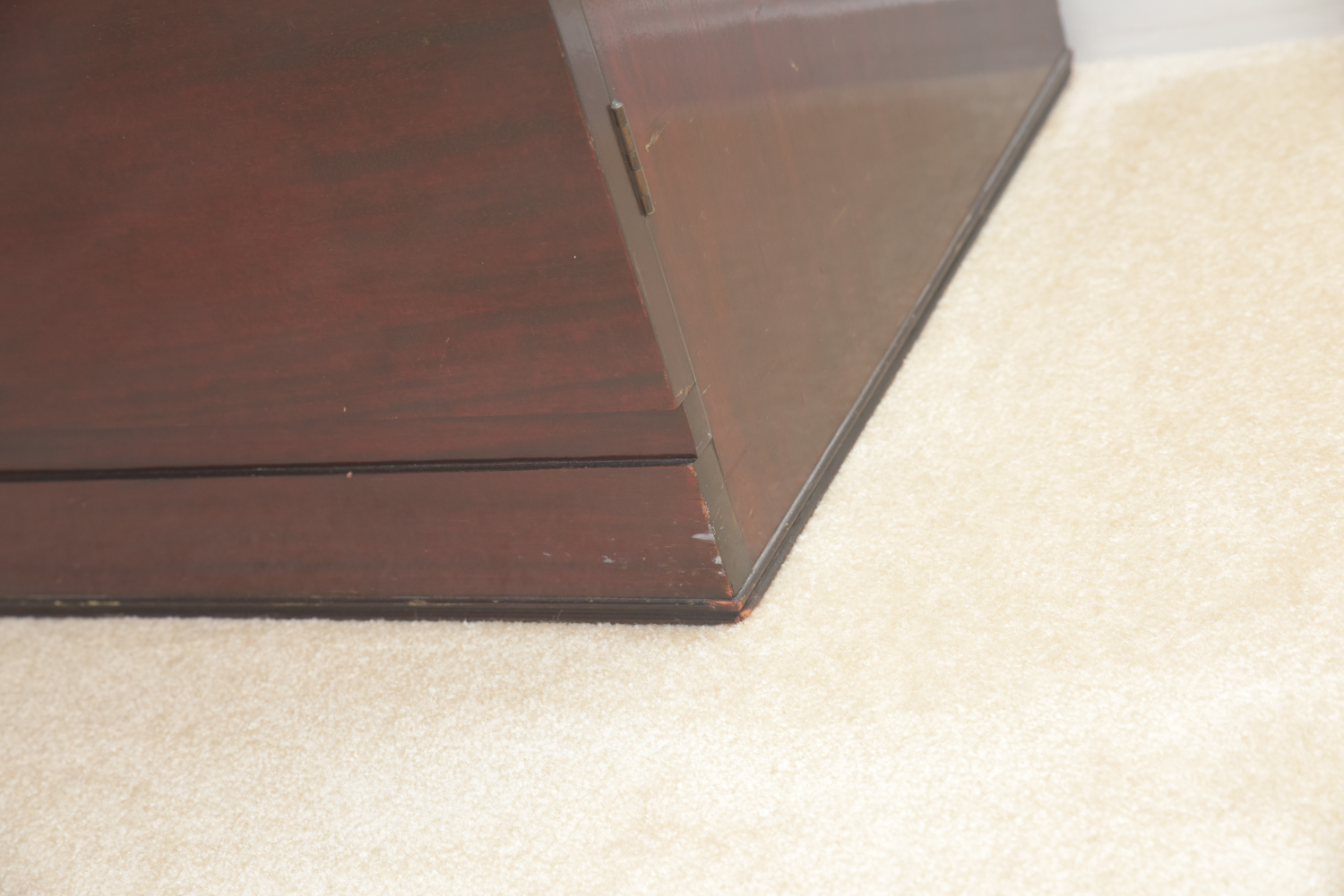 Vintage Art Deco Style Bow Front Wardrobe