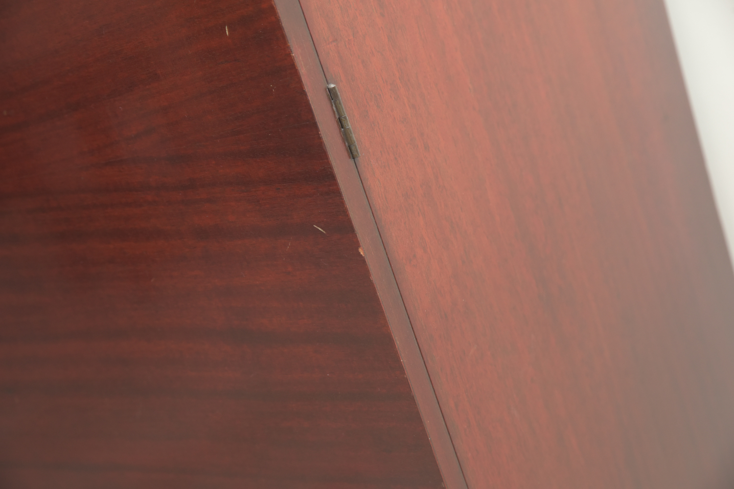 Vintage Art Deco Style Bow Front Wardrobe