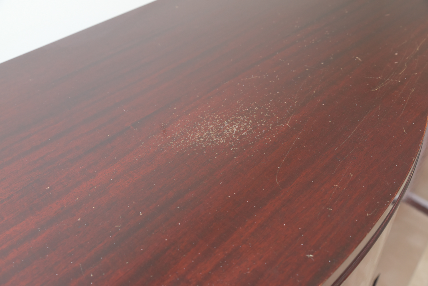 Vintage Art Deco Style Bow Front Wardrobe