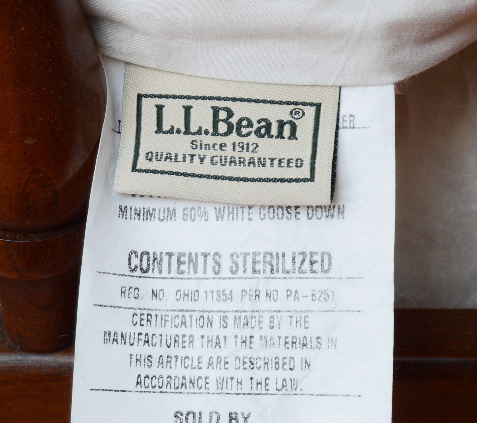 Pair of Solid Cherry Wood Twin Bed Frames