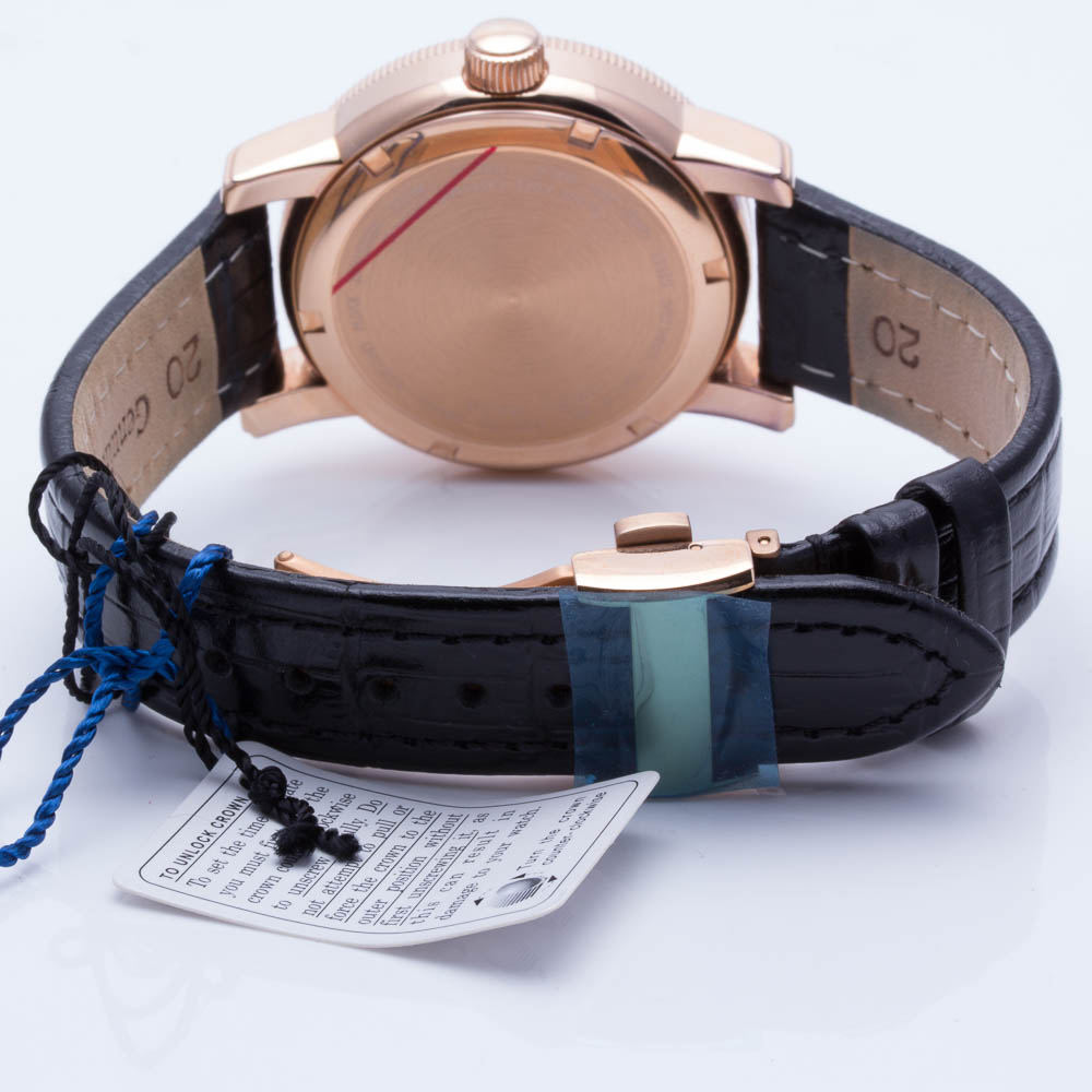 Schweiss Swiss Rose Gold Stainless Steel Watch