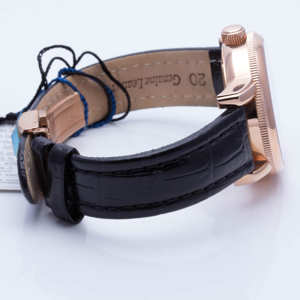 Schweiss Swiss Rose Gold Stainless Steel Watch