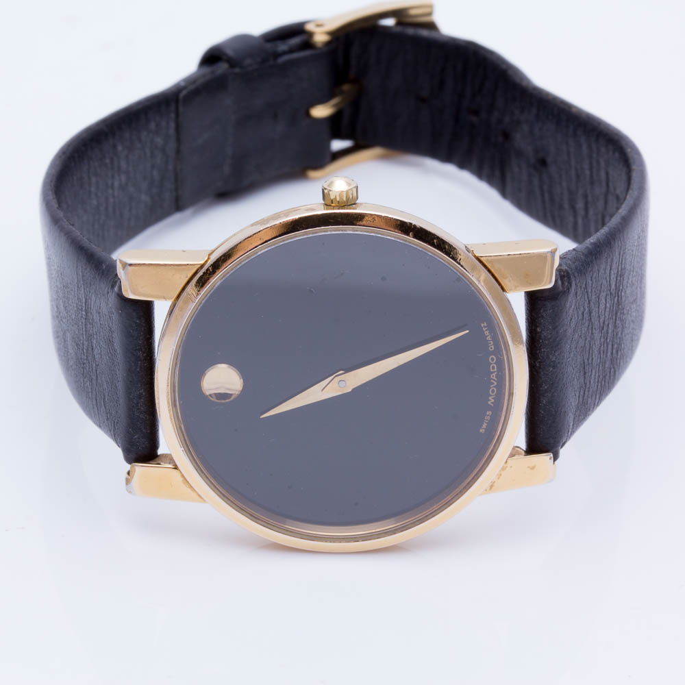 Movado Stainless Steel Watch